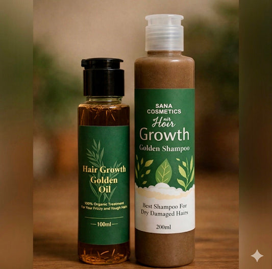 Golden Growth Oil & Shampoo